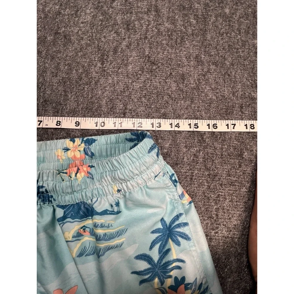 Quiksilver‎ Board Shorts Men Medium  Blue Everyday Scenic  Volley Swim